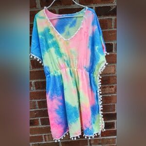 Girls Swimsuit Coverup Sz Medium